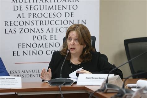 Minedu Ministra Márquez Se Reunirá Con Fiscal De La Nación Por