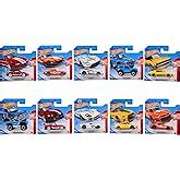 Amazon Hot Wheels Minecraft Character Vehicle 5 Pk Collector Set 1 64 Scale Collectible