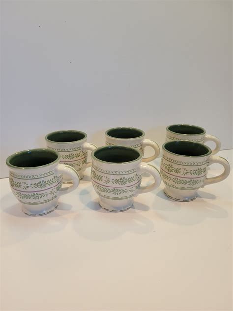 Pfaltzgraff The Circle Of Kindness Mug 6 Piece Set Etsy