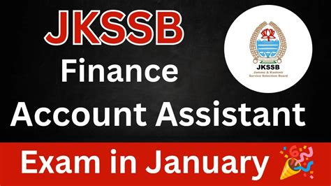 Jkssb Faa Exam In January Jkssb Updates Finance Account Assistant