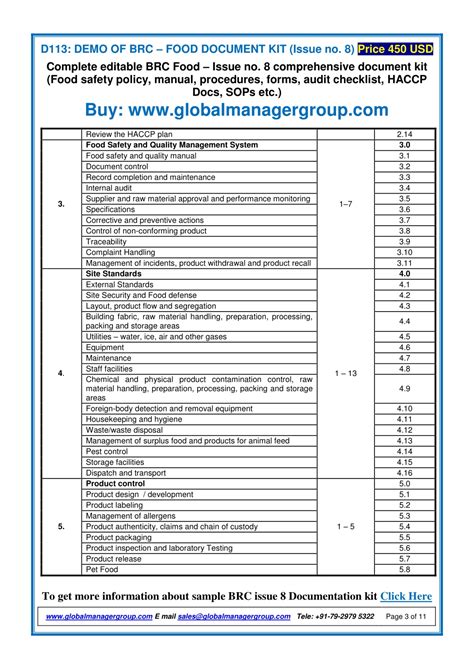 Ppt Brc Food Issue Documents Kit Powerpoint Presentation Free