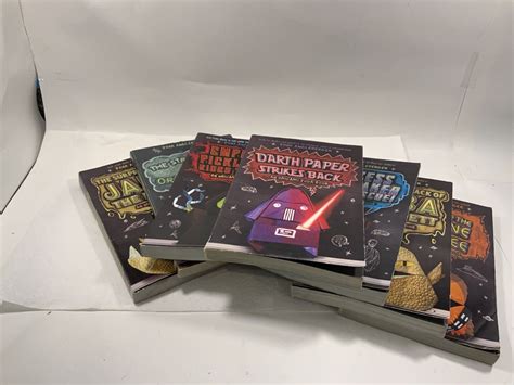 Lot Of 7 Origami Yoda Chapter Books Series By Tom Angleberger Paperback Ebay