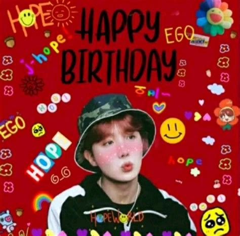 Bts Community Posts 우리 호브에게 생일 우리 호브에게 생일 축하합니다 🎂🎂🎂