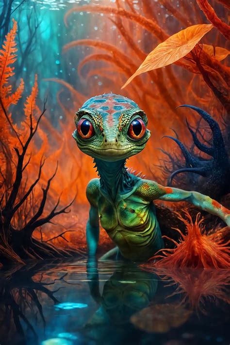 SWAMP CREATURE ai Digital Art by Dreamz - - Fine Art America