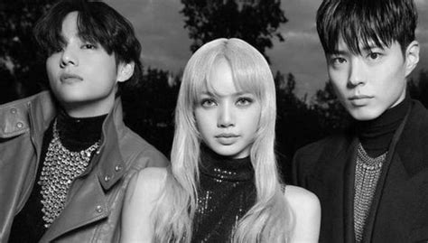 V De Bts Lisa De Blackpink Y Park Bo Gum Se Lucen En Desfile De Celine