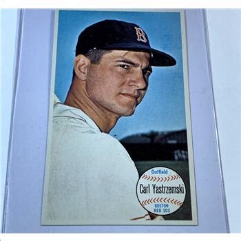 Topps Giant Baseball Card Of Hall Of Famer Carl Yastrzemski High