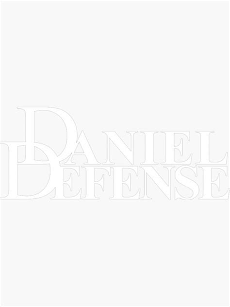 "Daniel-Defense" Sticker for Sale by kux5pp0369 | Redbubble