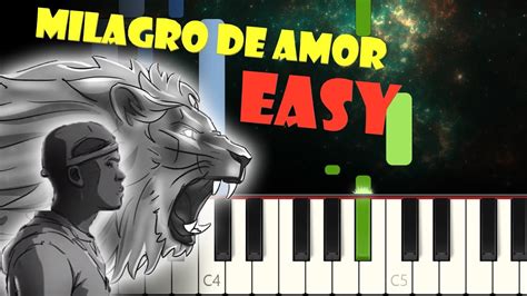 Milagro De Amor Redimi Ft Joel De Jesus Piano Tutorial F Cil