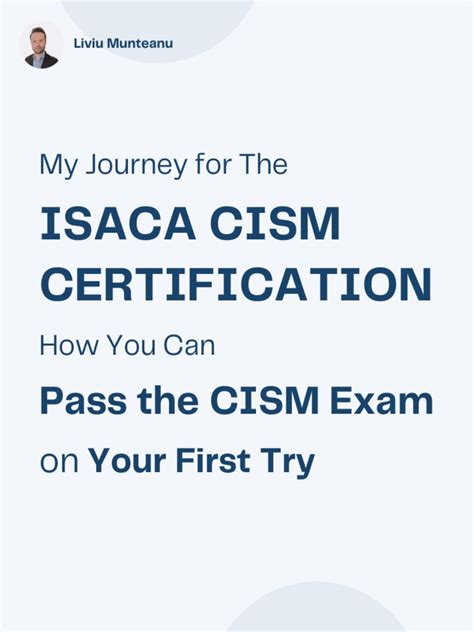 How To Pass The Isaca Cism Exam Pdf Information Security Computing