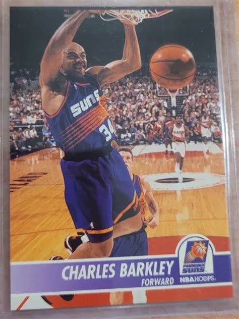 CHARLES BARKLEY 1994 95 NBA Hoops SkyBox Basketball Trading Card 166