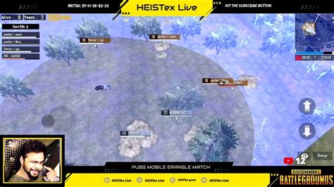 Pub G Mobile Live Custom Room Match No 1 1st June 2020 Heistex Live