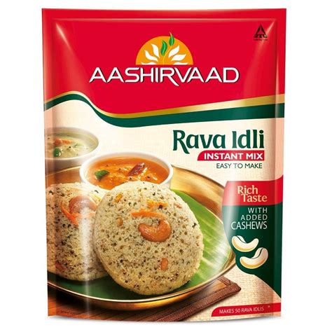 Rice Aashirvaad Rava Idli Instant Mix Packaging Type Packet