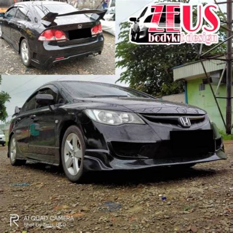 Jual Bodykit Honda Civic BODYKIT CIVIC FD TYPE R JS FULL SET Bodikit