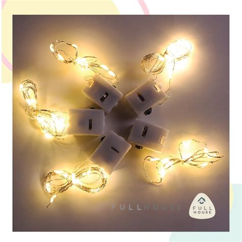 Jual Lampu Hias Tumblr LED Kawat Fairy Light Anti Air 1 2 3 Meter