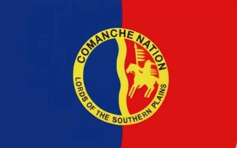 Comanche Nation Indianer Flagge 90x150 Cm Bestellen Comanche Nation