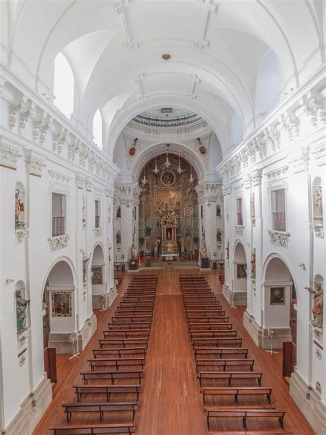 TOLEDO SPAIN OCTOBER 23 2017 Interior Of Jesuit Church San