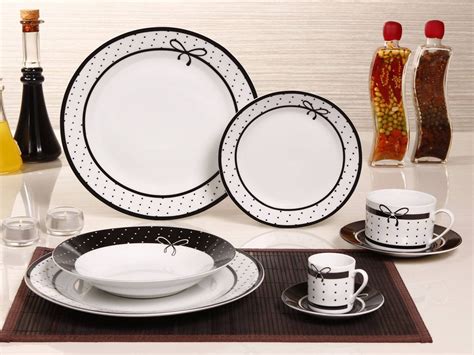 Aparelho De Jantar Romance Pe As Em Porcelana Casa Ambiente