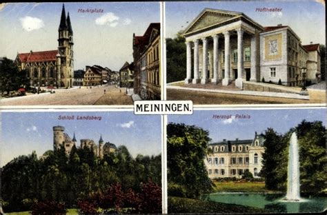 Ansichtskarte Postkarte Meiningen In S Dth Ringen Akpool De