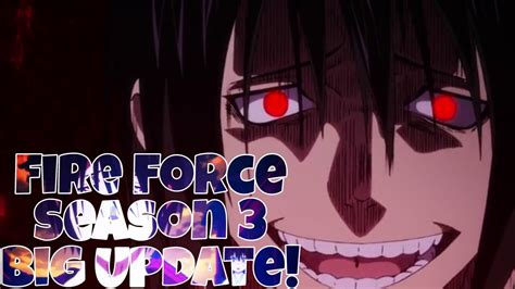 Update Fire Force Season 3 Release Youtube