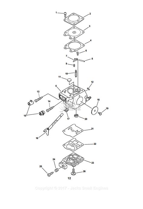 Echo PB 211 SN 02001001 02999999 Parts Diagram For Carburetor