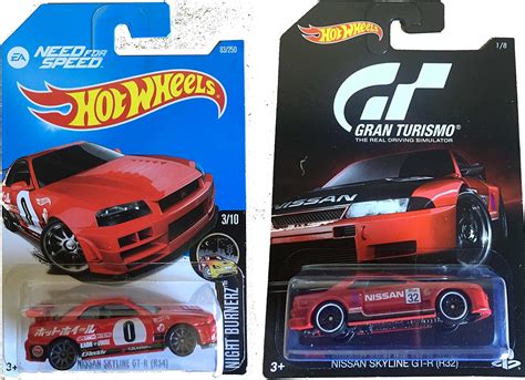Hot Wheels Need For Speed Nissan Skyline GT R R Gran Turismo