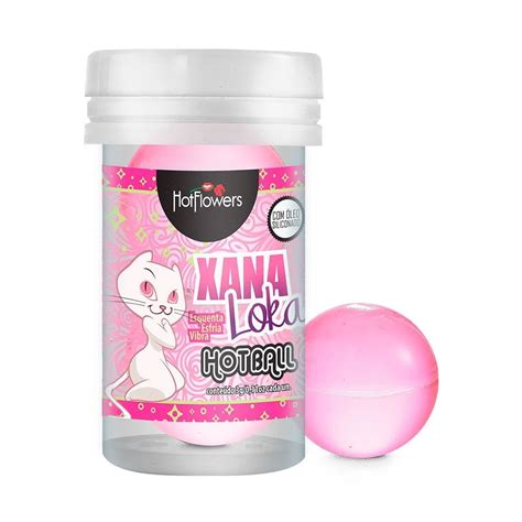 Bolinha Explosiva Hot Ball Xana Loka Esquenta Esfria E Vibra Shopee