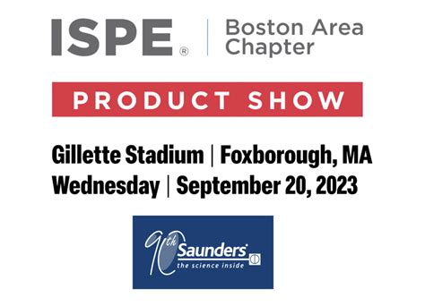 Visit Saunders At ISPE Boston Sept 20 2023 Booth 135 CRANE