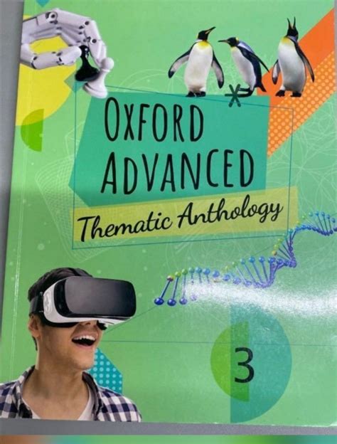 Oxford Advanced Thematic Anthology Book Answer