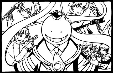 Coloriages Koro Sensei Assassination Classroom Coloriages The Best