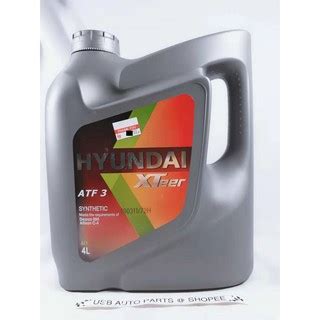 Hyundai Xteer Atf Synthetic Litre Korea Made Auto Automatic