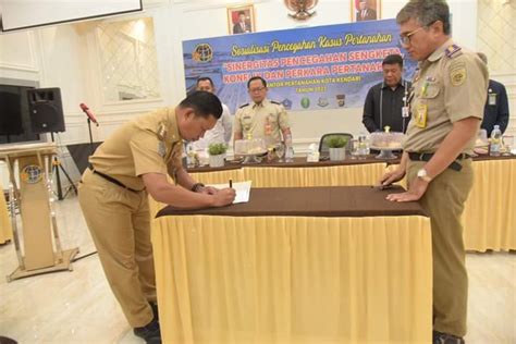 Pemkot Dan Bpn Sultra Sosialisasi Pencegahan Sengketa Tanah Di Kota