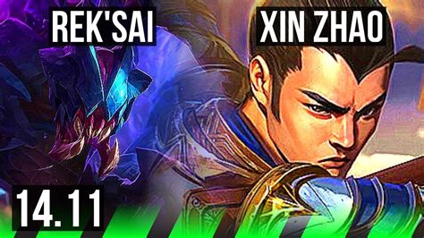 Rek Sai Vs Xin Zhao Jgl Winrate Legendary Euw