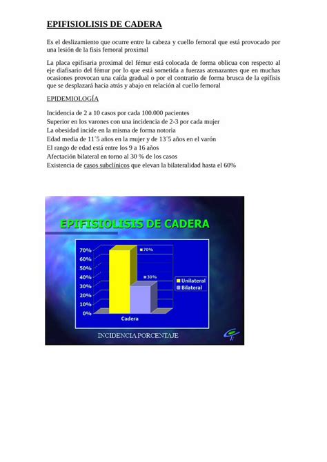 PDF EPIFISIOLISIS DE CADERA Traumatología PDF fileEs el