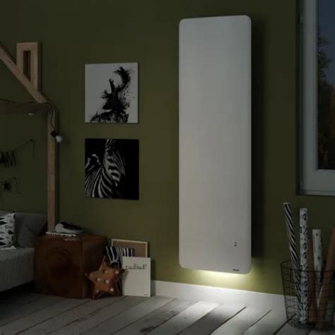 SAUTER Radiateur électrique connecté HEKLA vertical blanc 2000W i