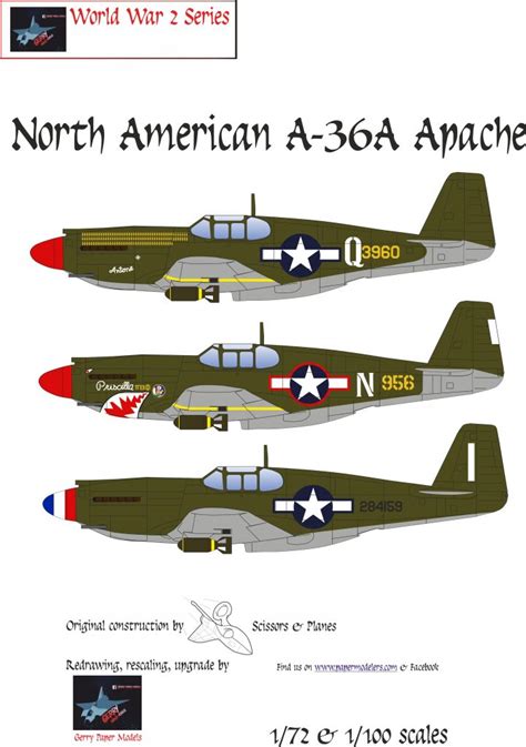 1 72 And 1 100 A 36A Apache 3 Kit Bundle Paper Model EcardModels