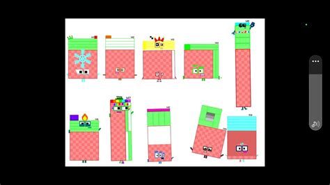 Numberblocks Band Retro 101 200 Each Sound Youtube