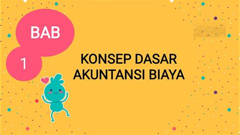 Konsep Dasar Akuntansi Biaya Youtube