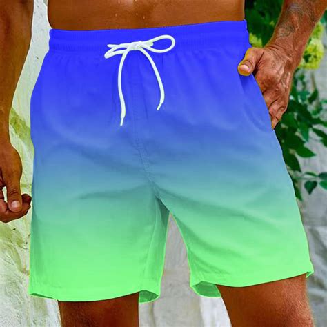 Summer Savings Lonkito Summer Mens Shorts，drawstring Elastic Waist