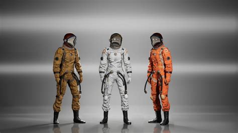 Female Space Suit In Characters Ue Marketplace