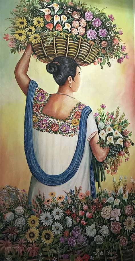 Pin By Margarita Garcia On Buenas Noches In Mexican Art Painting