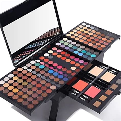 Kit De Maquillage Professionnel Pour Femme Avec Miroir Coffret Cadeau