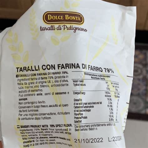 Dolce Bont Taralli Di Putignano Review Abillion