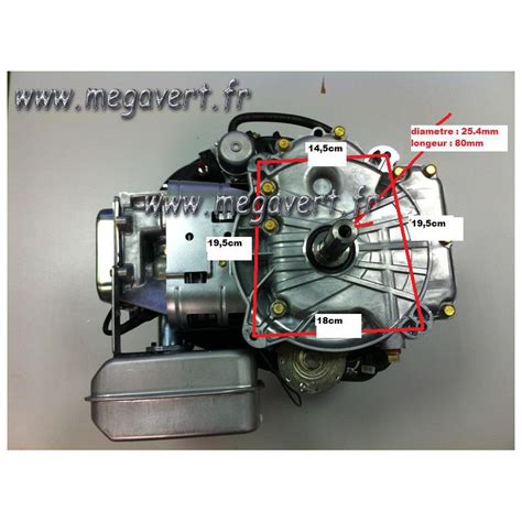 moteur 17 5cv briggs et stratton 500cc série 4175 avec pompe a essence