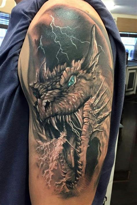 1055 best Dragons - Tattoo images on Pinterest | Dragon tattoos, Tattoo ...