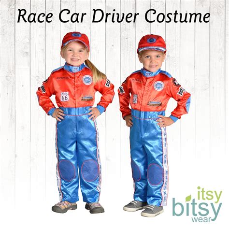 Kids Halloween Costume Kids Race Car Driver Costume | Etsy