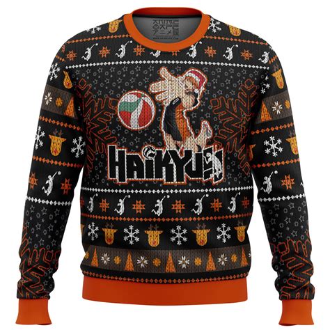 Sh Y Hinata Haikyuu Ugly Christmas Sweater Otaku Treasure