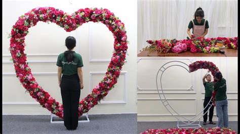 Love Wedding Arch Decoration Heart Shaped Arch Decoration Wedding