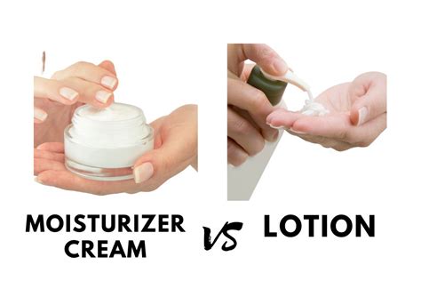 Moisturizer Cream vs Lotion: What's the Difference? - Luxe Luminous