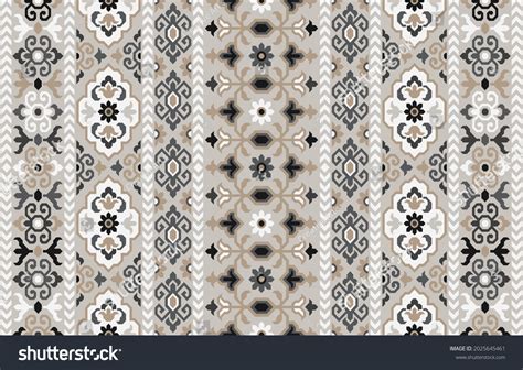 Carpet Bathmat Rug Boho Style Ethnic Stock Illustration 2025645461