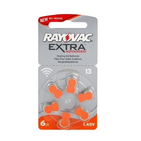 Batteria Per Apparecchi Acustici Rayovac Extra Advanced Modello Pr